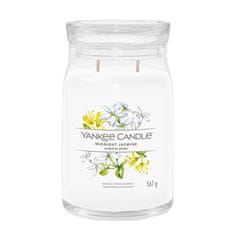 Yankee Candle Aromatična sveča Signature glass velika Midnight Jasmine 567 g