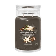 Yankee Candle Aromatična sveča Signature velik kozarec Vanilla Bean Espresso 567 g