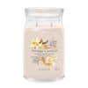 Yankee Candle Aromatična sveča Signature velik kozarec Vanilla Creme Brulée 567 g