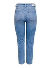 ONLY Ženske kavbojke ONLEMILY Straight Fit 15249500 Light Blue Denim (Velikost 25/32)