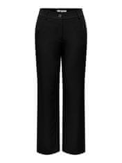 ONLY Ženske hlače ONLLANA-BERRY Straight Fit 15267759 Black (Velikost 36)