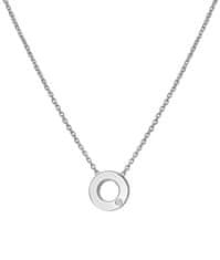 Hot Diamonds Minimalistična srebrna diamantna ogrlica Diamantni amuleti DP892