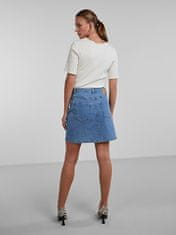 Pieces Žensko krilo PCPEGGY 17126258 Light Blue Denim (Velikost XS)