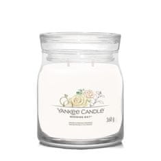 Yankee Candle Aromatična sveča Signature glass medium Wedding Day 368 g