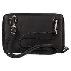 Lagen Ženska usnjena torbica crossbody BLC/5425 Black