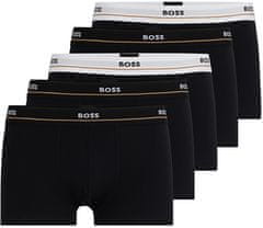 Hugo Boss 5 PAKET - moške boksarice BOSS 50475275-001 (Velikost M)