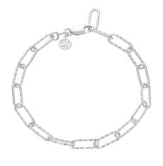 SIF JACOBS Moderna srebrna zapestnica Luce Grande Chains SJ-B12292-SS