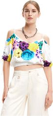 Desigual Ženski top Blus Bern adette Regular Fit 23SWBW181000 (Velikost S)