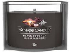 Yankee Candle Votivna sveča v steklu Black Coconut 37 g