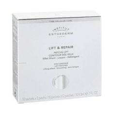 INTSTITUT ESTHEDERM Lifting obliži Lift & Repair ( Eye Contour Lift Patches) 10 x 2 kos