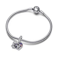 Pandora Eleganten srebrn obesek Wall-I & Eva Disney 792518C01