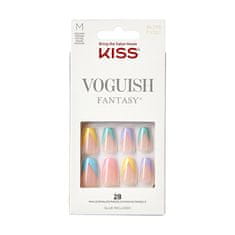 KISS Lepilni nohti Voguish Fantasy Nails - Disco Ball 28 kos