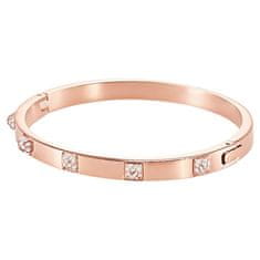 Swarovski Bleščeča bronasta zapestnica s kristali Tactic 5184528 (Dimenzije L (6,2 x 5,6 cm))