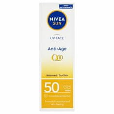 Nivea Sončna krema proti gubam SPF 50 (UV Face Q10 Anti-Age & Anti-Pigments) 50ml