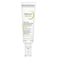 Bioderma Gel krema proti kožnim nepravilnostim Sébium Kerato+ (Anti-Blemish High Tolerance Gel-Cream) 30 ml