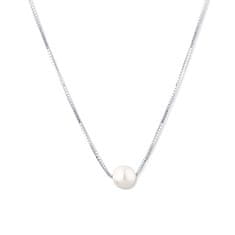 JwL Luxury Pearls Srebrna ogrlica Akoya iz japonskega morskega bisera JL0800