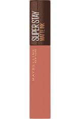 Maybelline Matt dolgotrajni tekoči šminka SuperStay Matte Ink Coffee Edition 5 ml (Odtenek 260 Hazelnut Hypnotizer)