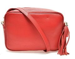 Carla Ferreri Ženska usnjena torba crossbody CF1773T Rosso