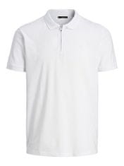 Jack&Jones Moška polo triko Stan dard Fit JJEPAULOS 12236235 Bright White (Velikost S)