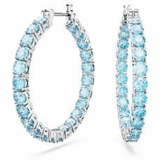 Swarovski Luksuzni okrogli uhani s cirkoni Matrix 5647446