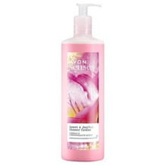 Avon Kremni gel za prhanje z vonjem frezije in granatnega jabolka (Shower Cream) 720 ml