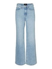 Vero Moda Ženske kavbojke VMTESSA Straight Fit 10283858 Light Blue Denim (Velikost 29/34)