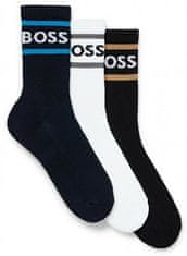 Hugo Boss 3 PAK - moške nogavice BOSS 50469371-967 (Velikost 39-42)