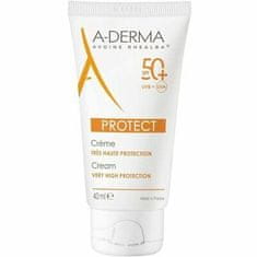 A-Derma Zaščitna krema za suho kožo SPF 50+ Protect (Fragrance-Free Sun Cream) 40 ml