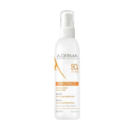 A-Derma Pršilo za sončenje SPF 50+ (Protect Sun Spray) 200 ml