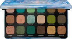 Makeup Revolution Paleta senčil za oči Crystal Aura Forever Flawless Aventurine (Shadow Palette) 19,8 g