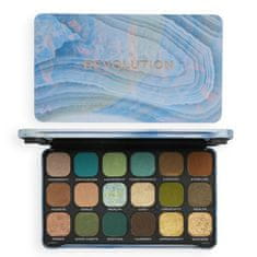 Makeup Revolution Paleta senčil za oči Crystal Aura Forever Flawless Aventurine (Shadow Palette) 19,8 g