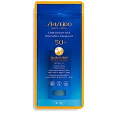 Shiseido Zaščitna palica SPF 50+ (Clear Suncare Stick) 20 g