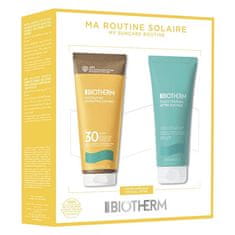 Biotherm Darilni set za sončenje SPF 30 Waterlover Summer Set