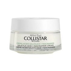 Collistar Krema za kožo Attivi Puri Salicylic Acid + Niacinamide (Cream) 50 ml