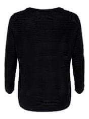 Only Carmakoma Ženski pulover CARAIRPLAIN 15193822 Black (Velikost 5XL/6XL)