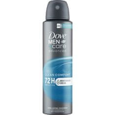 Dove Antiperspirant v spreju Men+ Care Advanced Clean Comfort (Anti-Perspirant) 150 ml