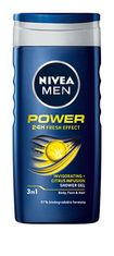 Nivea Power Refresh 250 ml moški gel za prhanje