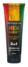 Dermacol Men Agent Ne skrbite, bodite srečni (3 in 1 Shower Gel) 250 ml