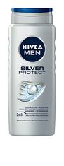 Nivea Silver zaščitni gel za tuširanje za moške (Neto kolièina 500 ml)