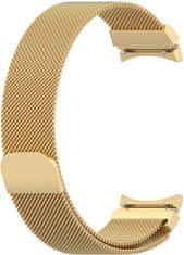 4wrist Milanski pašček z magnetno zaponko za Samsung Galaxy Watch 6/5/4 - zlat