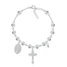 Brilio Silver Originalna srebrna zapestnica Rosary BRC106W