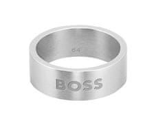 Hugo Boss Modni moški jekleni prstan 1580457 (Obseg 64 mm)