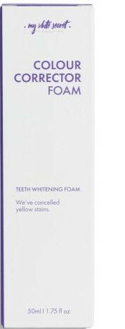 My White Secret Penasti korektor za beljenje zob V34 (Teeth Whitening Foam) 50 ml