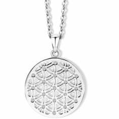 Modna ogrlica s kristali Flower of Life 30086.CRY.R