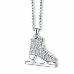 Originalna ogrlica Sparkling skate 30264.CRY.R