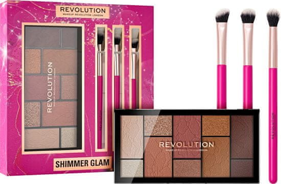 Makeup Revolution Shimmer Glam Eye Set darilni set