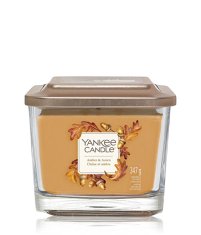 Yankee Candle Aroma sveča kvadratna Elevation Amber & Acorn 96 g