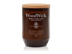 Woodwick Dišeča sveča ReNew velik kozarec Black Currant & Rose 368 g