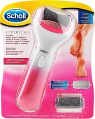 Scholl Električna brusilka za stopala Velvet Smooth in extra vrtljiva glava z diamantnimi kristali