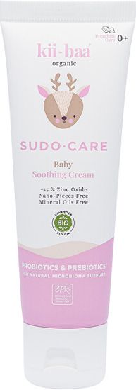 kii-baa organic Otroška zaščitna krema s cinkom Sudo- Care (Soothing Cream) 50 g